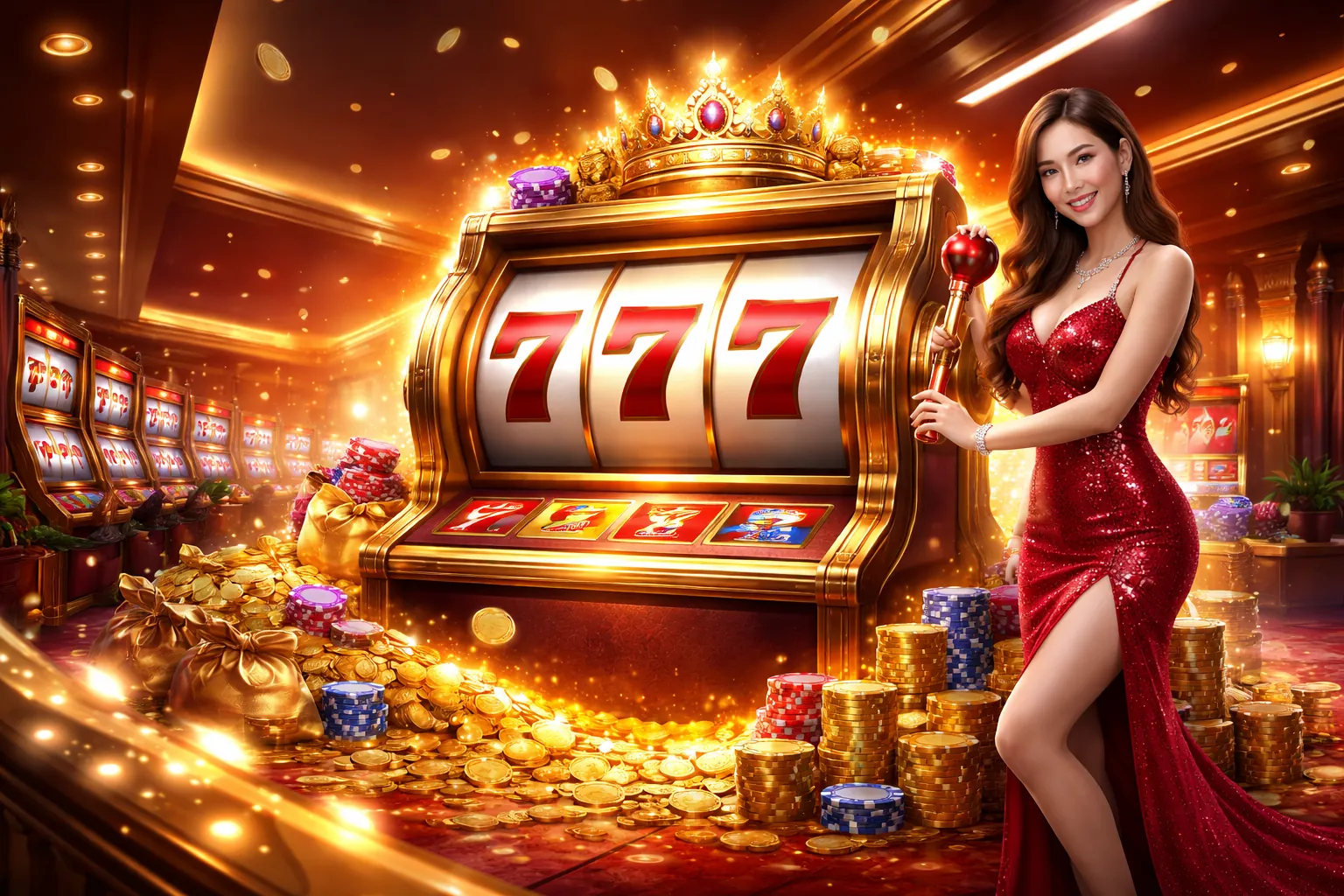Trò chơi Slot tại 55vin cổng game chính thức với jackpot lớn